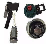 Para Piaggio Para Zip 50 Para Rai Para Main Para Switch Para Giler Scooter 50cc 2 Tiempos Kit 4 Cerraduras Cilindro Encendido Motocicleta Interruptor Llave Moto