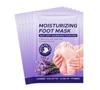 Para Pies | 6 pares de calcetines exfoliantes hidratantes | Calcetines Podales para Cuidado de Piel y Quitacallos,Para el Uso Diario, Viajes, Hogar, Noche y el Día, Hombres y Mujeres