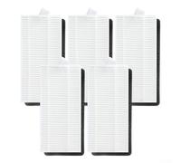 Para piezas de aspiradora Liectroux L200, paquete de 5 reemplazos de filtro blanco diseñados para atrapar y polvo, material resistente para una larga vida útil