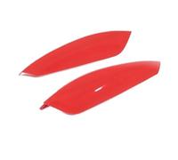 Para Pilot 2015-2020 2021 2022 ABS Car Center Control Gearshift Panel Side Trim Strip Sticker Accesorios interiores 2 piezas Coche Interior Accesorios(Red)