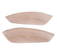 Para Pilot 2015-2020 2021 2022 ABS Car Center Control Gearshift Panel Side Trim Strip Sticker Accesorios interiores 2 piezas Coche Interior Accesorios(Pearwood grain)