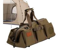 Para Piquetas De Tienda - Con Placa Divisoria Para Estacas De Tienda - Contenedor Plegable Para Piquetes De Suelo | Para Patio Jardín Camping Senderismo Toldo Exterior Valla Césped Paisajismo