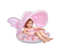 para piscina infantil, Tubos Inflables De Natación, Con Toldo Desmontable Anti-UV Asiento Espesado Anti-Basculemento De Natación Niño, para 3-48 Meses, Interior, Exterior,