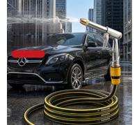 para pistón Agua Aleación Espiral Turbo Jardín Exterior para(E) | Chorro 15m, aleación para durable, para lavado para coches, jardín, patio, para resistencia óxido