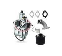 Para Pit Dirt Bike 110cc 125cc 140cc para Lifan YX 26mm Kit de carburador accesorios tubo entrada Carburador de moto(1 set)