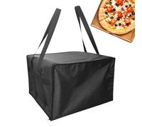 Para Pizza A Domicilio,Térmica Plegable Impermeable Con Cremallera Para Comestibles | De Entrega Para Comestibles Y Pizza Caliente,Para Restaurantes Picnic Senderismo Acampada Barbacoa Compras