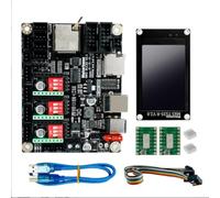 para placa base mks DLC32 con pantalla táctil TS35-R para grabado CNC - para esp32 controlador WiFi de doble núcleo para grbl compatible con soporte de quemadura de luz 90 x 70 mm (DLC32 TS24-R)