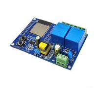 para placa para esp32 WiFi 2 Canales 10A 250VAC Automatización | Conexión WiFi integrada, doble para interruptor, para ideal domótica, para arduino, para fácil programación
