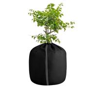 para plantas, con correas ajustables, de protección contra heladas para plantas, aislamiento, impermeable, reutilizable, tela transpirable, protector para macetas de jardín al aire