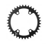 para plato Bicicleta 96BCD Aleación Ligera 34T Negro para plato | monoplato, reduce peso, compatible 96BCD, dientes estrecho-ancho, ideal MTB(36T Black)