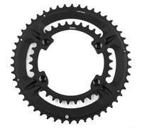 para plato Doble Asimétrico 53-39T Al7075 para 105 para plato | Compatibilidad total R7000, R8000, R9100, 110BCD estándar, instalación sencilla, duradero(50-34t)