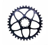 para plato Monoplato MTB 3mm Descentrado 32-38 Dientes para | Aleación 7075 aluminio, ultra ligero, desgaste, color negro, durabilidad larga vida(36T)