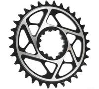 Para plato MTB de 3 pernos estrechos anchos para aluminio CNC para bielas SRAM, opciones 30T-42T, acabado anodizado resistente a la corrosión para montaña para montar en bicicleta (hoja 40T)