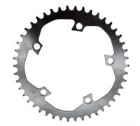 para plato MTB para acero 46T 130BCD para Mountain Bike para | para acero , dientes positivos, 42T, 104BCD, diámetro 175mm, para fácil montaje(42T)