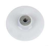 para plato para soporte 4 Pulgadas para m10 con para tuerca Bloqueo Metal(Black)