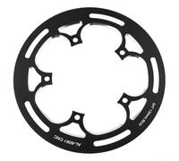 para plato Single Protección Ropa para bcd 130mm 53T para plato | Aleación aluminio, para bcd 130mm, 50 dientes, ligero, ideal carretera y MTB(Black)