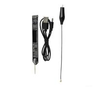 para pluma contadora de frecuencia para pruebas, DC5V 200Hz-100MHz para pluma de prueba de frecuencia, portátil para medidor de frecuencia para pruebas de señal RF