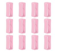 para Polar Pacer/Pacer Pro Retenedor de correa para reloj 20mm Reloj de Silicona Correa Retenedor Lazo 12 Unidades Hebilla de Caucho de anillo para Polar Pacer/Pacer Pro, Rosa#1
