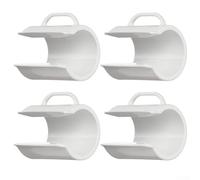 Para Polaris Pool Cleaner Bag Collar Pieza de repuesto 9-100-1018 para modelos 180 280 360 380 | Accesorio de filtro de desechos ABS de alta dureza para evitar obstrucciones y mejorar (4 piezas)