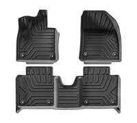 para Polestar 4 2023 2024 Alfombrillas Revestimiento Maletero Almohadilla TPE 3D Impermeables para Todo Tipo Clima Alfombrillas Velour(LHD 3PCS)