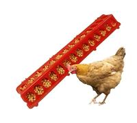 para Pollitos - 28 Agujeros Largos y Grandes Suministros agrícolas,Auget de alimentación para Aves de Corral,para Animales de compañía Granja Ganado gallinero codorniz Gallo