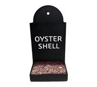 para pollos y dispensador de - de alimentación creativa de doble propósito, estructura robusta resistente a los derrames con control eficiente de las porciones y solución de cons