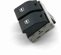 para Polo 9N 2002-2009 6Q0959858 Botón regulador del Interruptor de Control del elevalunas Delantero