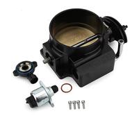Para Pontiac Para Firebird Para Formula Para Trans Para AM LS1 Colector Admisión 4 Pernos Válvula Aceleración Cuerpo Acelerador Ensamblaje Cuerpo Acelerador(102mm Black)