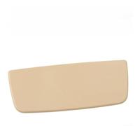 Para Porsche 911 718 981 982 991 992 cubierta de espejo de tocador de repuesto fuerte PC ABS material ajuste preciso (beige)