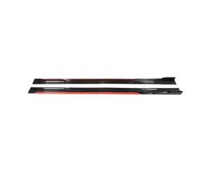 para Porsche 911, 901, 930, 964, 993, 996, 997 991 992 2M Faldón Lateral Placa Extensión Separador Labios Parachoques, 2.18M Alerón Lateral Carrera(218cm 2)