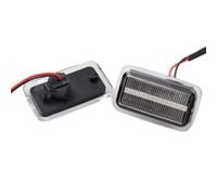 para Porsche 911 para 930 Tipo 911 para Carrera 2/4 para 964 Tipo Luces de posición Laterales Flecha Señal de Giro Luz Intermitente Lámpara indicadora secuencial (Blanca)