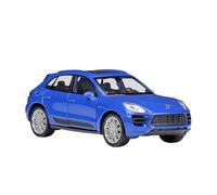 para Porsche Macan Classic Alloy Diecast Car Model Cars 1:36 Decoración(Blue)