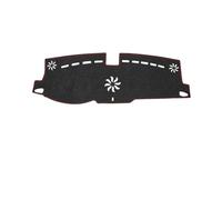 Para Porsche Para Cayenne 2006 2007 2008 2009 Cubierta Interior Salpicadero Coche Estera Tablero Tipo Almohadilla Parasol Alfombra MTVTFECEWG(Red Line,RHD)