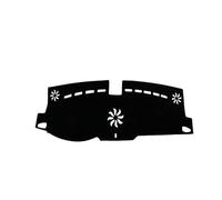 Para Porsche Para Cayenne 2006 2007 2008 2009 Cubierta Interior Salpicadero Coche Estera Tablero Tipo Almohadilla Parasol Alfombra MTVTFECEWG(Black Line,RHD)