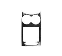 Para Porsche Para Macan Para Cayenne 2014-2021 Cambio De Marchas De Coche Panel Para Posavasos Decoración Cubierta Embellecedora(Black Carbon fiber)