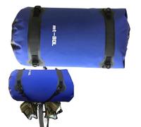 para portaequipajes de Moto, Organizador Impermeable para Herramientas de 40 litros, de Almacenamiento para Bicicleta, para Motocicleta, Bicicleta, Trasera, Ciclismo, Exterior, Casco