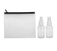 para portátil, para Viajar al Aire Libre, Recargable Botella de Spray vacía con Bolsa de Almacenamiento para la loción de tóner