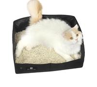 Para portátiles - Wceratura de gato portátil a través de él, para animales domésticos, plegables, empaquetables | de larga duración para pequeñas dimensiones,