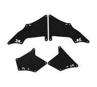 Para Prado 2003 2017 Guardabarros Delantero para Toyota 2700 4000 Rueda Delantera Guardabarros Set Robusto Car Fender Forro para Protección del Vehículo