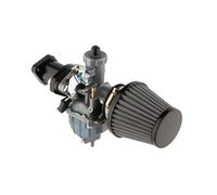 para Predator 212cc 196cc GX160 GX200 VM22 26mm Carburador Rendimiento Tubo De Admisión Principal Kit De Filtro De Aire De 38mm Carburadores(Set Black)