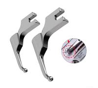 Para prensar cuentas de boda, compatible con la mayoría de máquinas de coser, ofrece un deslizamiento suave de la tela y costuras fiables en materiales de cuentas y lentejuelas (boca larga)