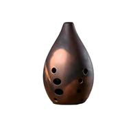 Para Principiantes Ocarina 10 Agujeros De Cerámica Xun Ocarina Vintage Ahumado Tao Xun Ocarinas EFG Tono Música Flauta Chino Tradicional Instrumento Musical Regalos(E Key)