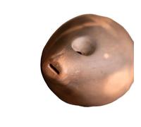 Para Principiantes ocarina Bocado Xun Clave C Cerámica Xun Para Principiantes 10 Agujeros Profesional Tocando Instrumento Musical Nacional(Purple clay)