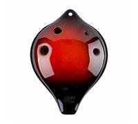 Para Principiantes ocarina Curso Introductorio Profesional De Ocarina De Cerámica De 6 Agujeros Para Principiantes Con Materiales Didácticos(SF Red)
