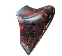 para Principiantes ocarina Flauta Ocarina Triple Profesional Travesaño Flauta Porcelana Avanzada Mini Musical