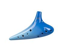 para Principiantes ocarina Ocarina 12 Hoyos Alto C Llave AC Entrada Para Principiantes Desempeño Profesional De Doce Hoyos (Color : Blue)