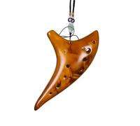 Para Principiantes Ocarina Ocarina 12 Tonos Alto C Ocarina Flauta Clásica Instrumento Musical Para Principiantes Buen Timbre Chino Tao(Brown)