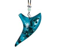 Para Principiantes Ocarina Ocarina 12 Tonos Alto C Ocarina Flauta Clásica Instrumento Musical Para Principiantes Buen Timbre Chino Tao(Blue)