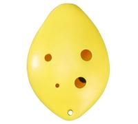 Para Principiantes ocarina Ocarina Con Cancionero Cuerda De Cuello Cerámica Instrumento De Viento Pequeño Profesional(Yellow)