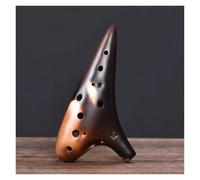 Para Principiantes Ocarina Ocarina De Cerámica De 12 Agujeros Instrumento Musical Clásico De Paja Con Fuego Alto C Ocarina China Tao Di